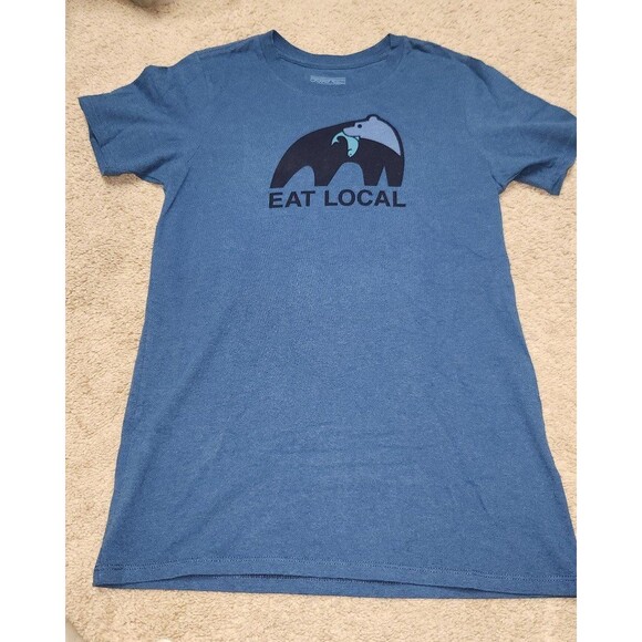 Eat Local Patagonia tshirt - Picture 1 of 4
